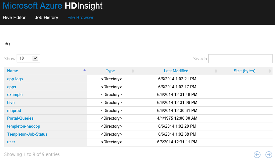 HDInsight_Browser